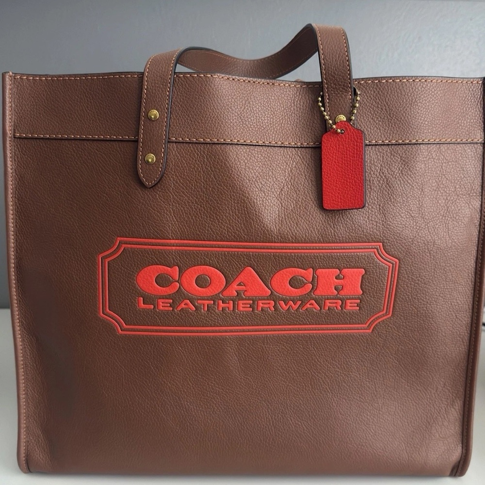 Coach Field Tote size 40 limited color way